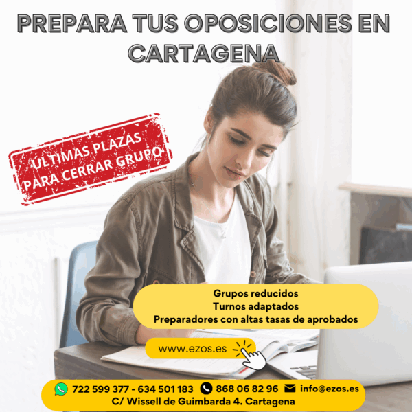 Preparación de Oposiciones con EZOS (Cartagena)