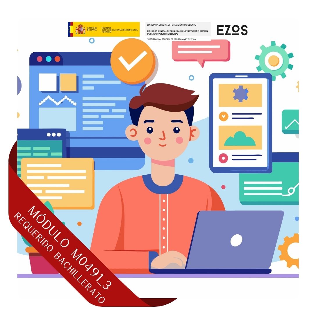 CURSO GRATIS 2025 - PROGRAMACIÓN WEB EN EL ENTORNO CLIENTE (M0491_3) VALLADOLID