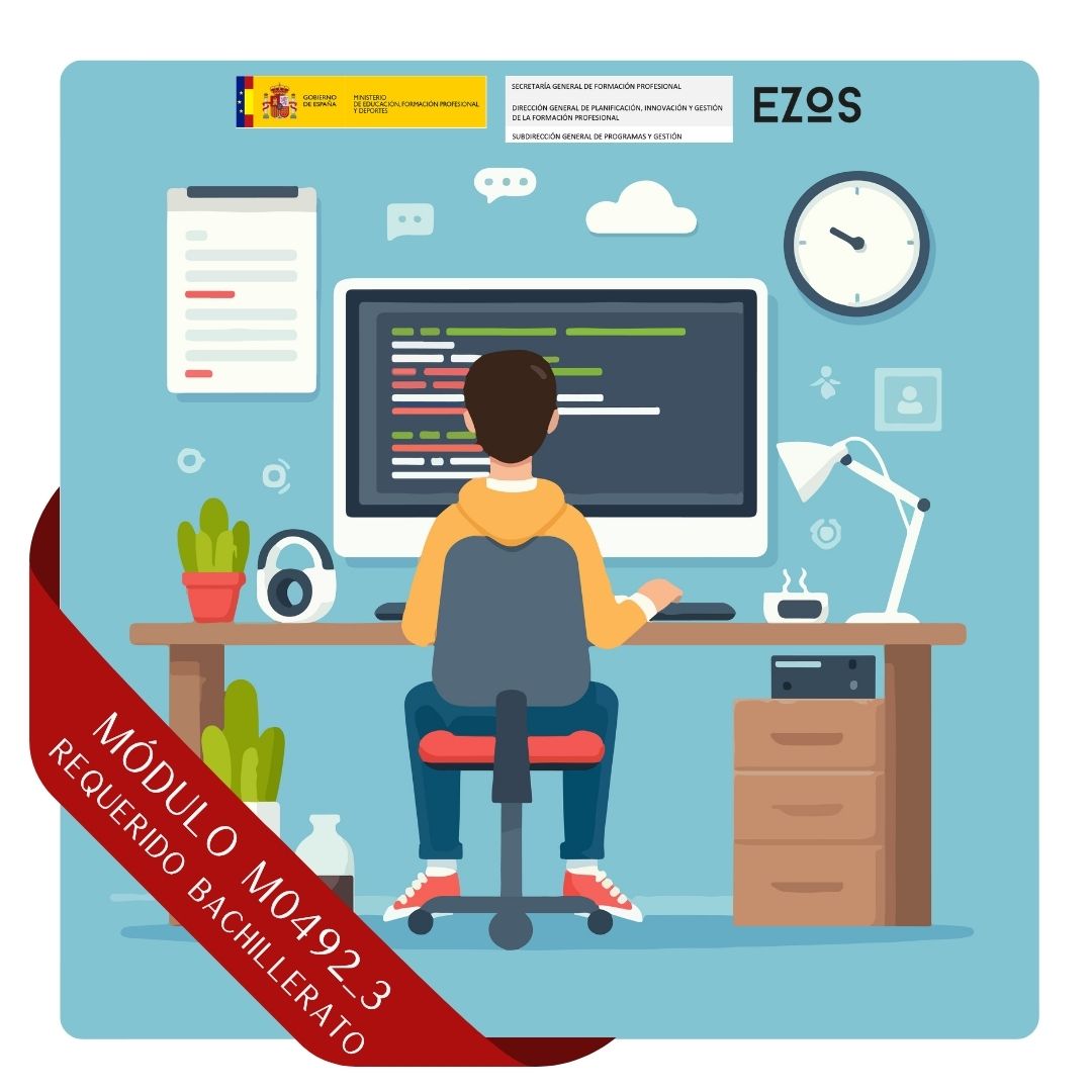 CURSO GRATIS 2025 - PROGRAMACIÓN WEB EN EL ENTORNO SERVIDOR (M0492_3) VALLADOLID