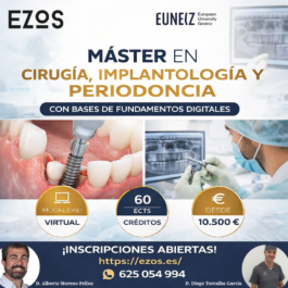 Master de formación permanente en cirugía, implantología y periodoncia con bases de fundamentos digitales